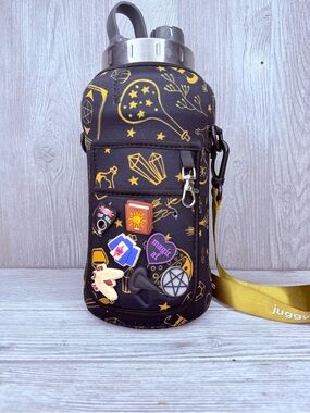 Witchy Special Edition Bundle 72oz with charms water bottle with thermal / strap